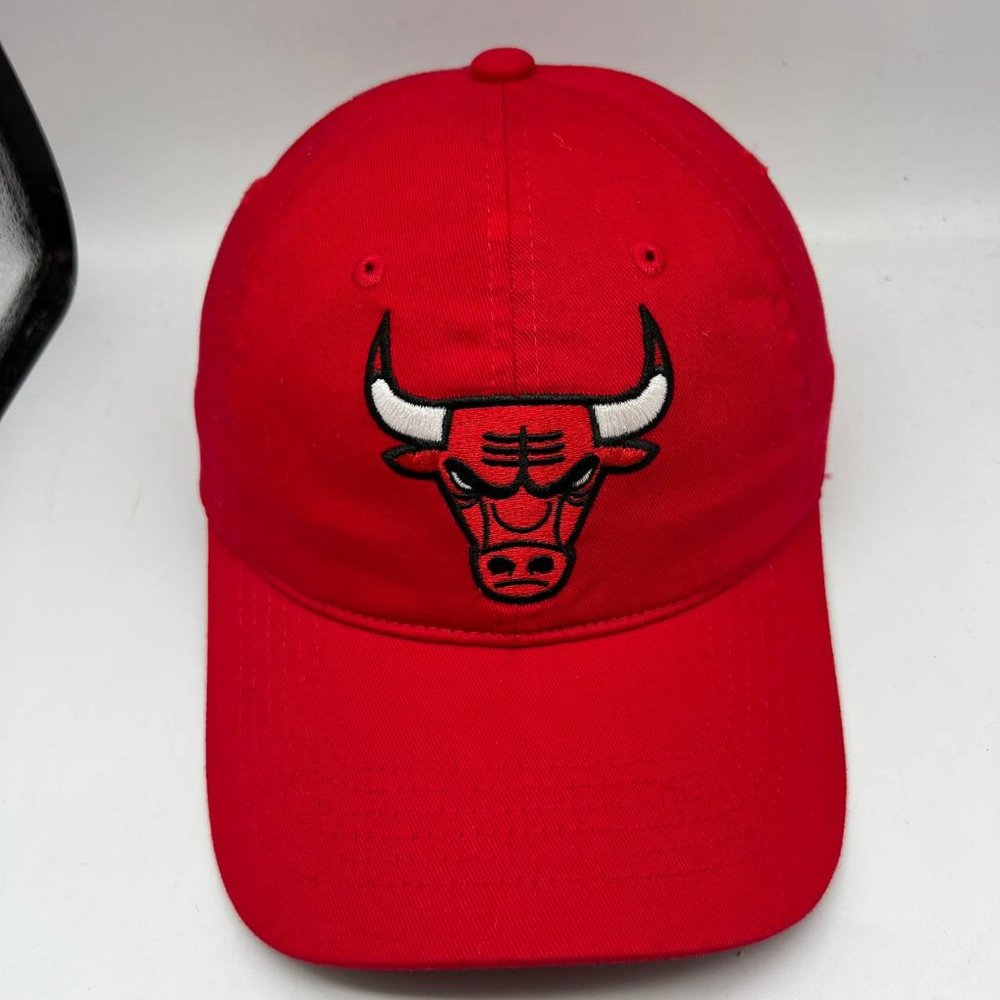Chicago Bulls NBA‎ Mad House Hat Strapback Cap Red Men